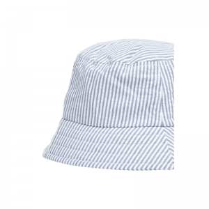 BUCKET HAT SEERSUCKER 2 NAVY STR