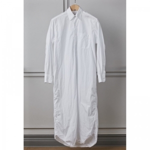 LONG DRESS + SIDE POCKET WHITE