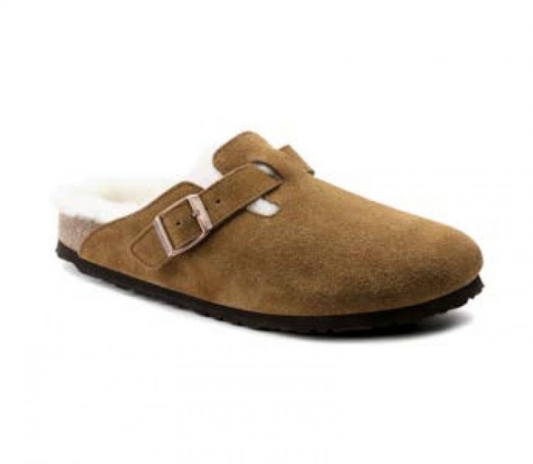 BOSTON SHEARLING SUEDE Mink