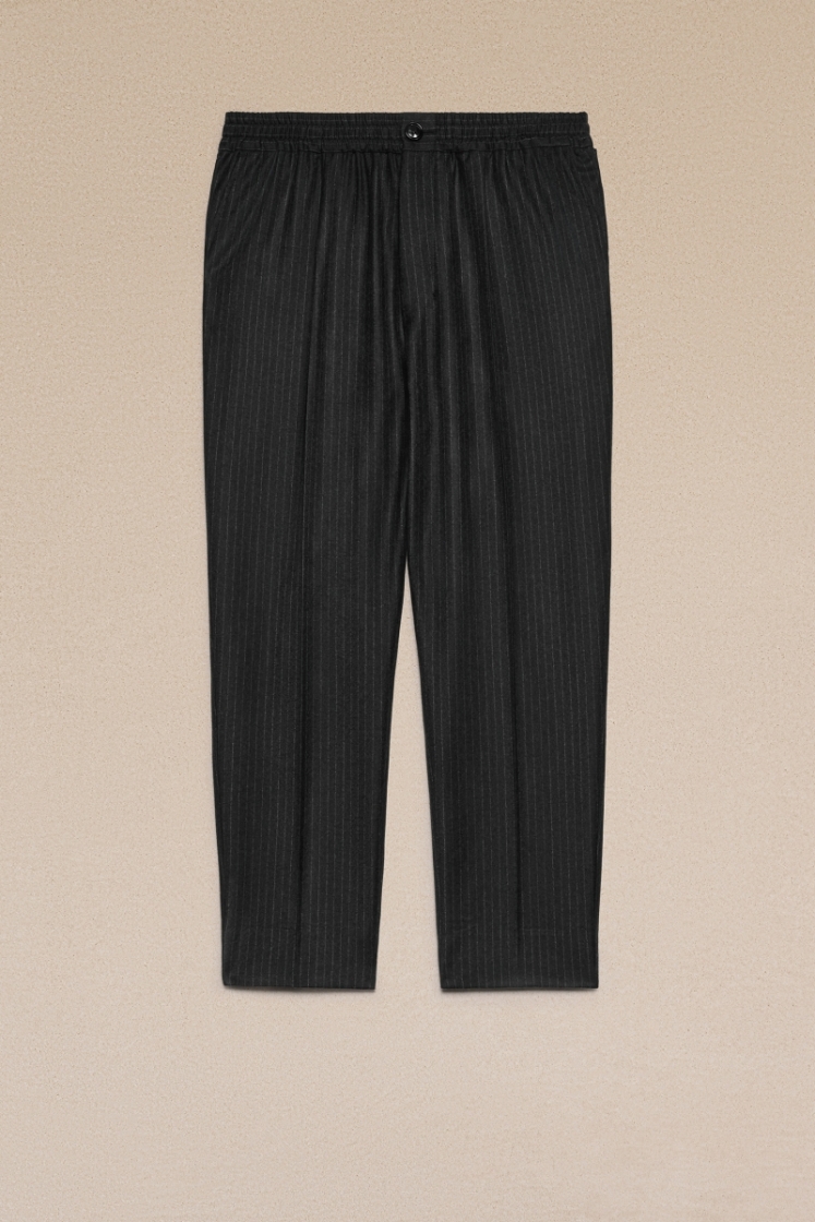 ELASTICATED TROUSERS 477 NIGHT BLUE-