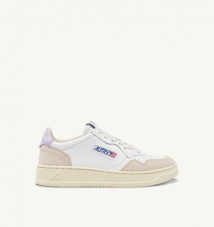 MEDALIST LOW W LS68 WHT/PSLILA