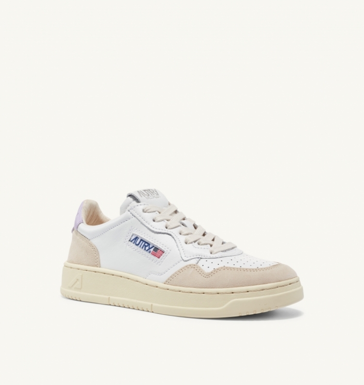 MEDALIST LOW W LS68 WHT/PSLILA