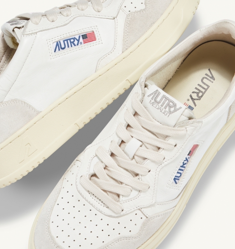 MEDALIST LOW W GS30 WHT/WHITE
