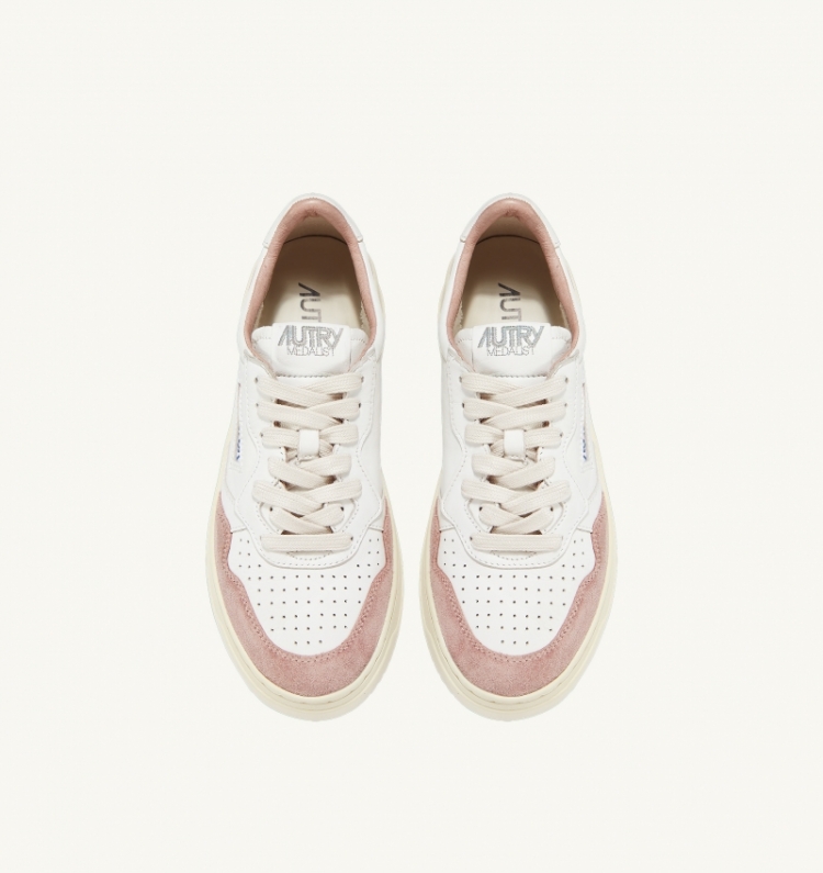 MEDALIST LOW W GS28 WHT/NUDE