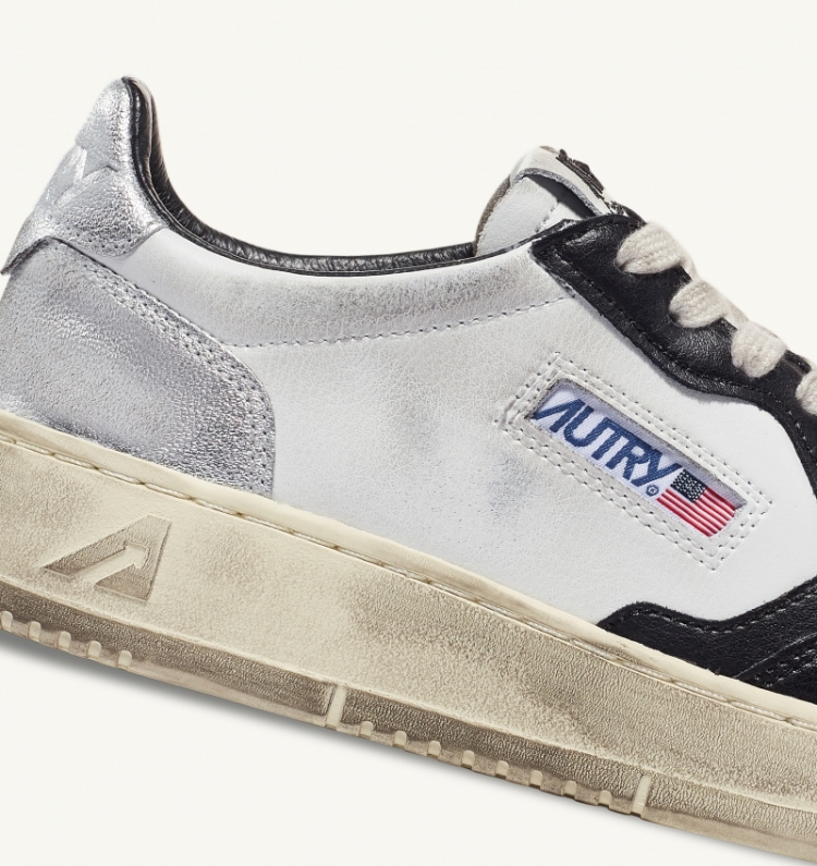 SUP VINT LOW W SV11 WHT/BLK/SI