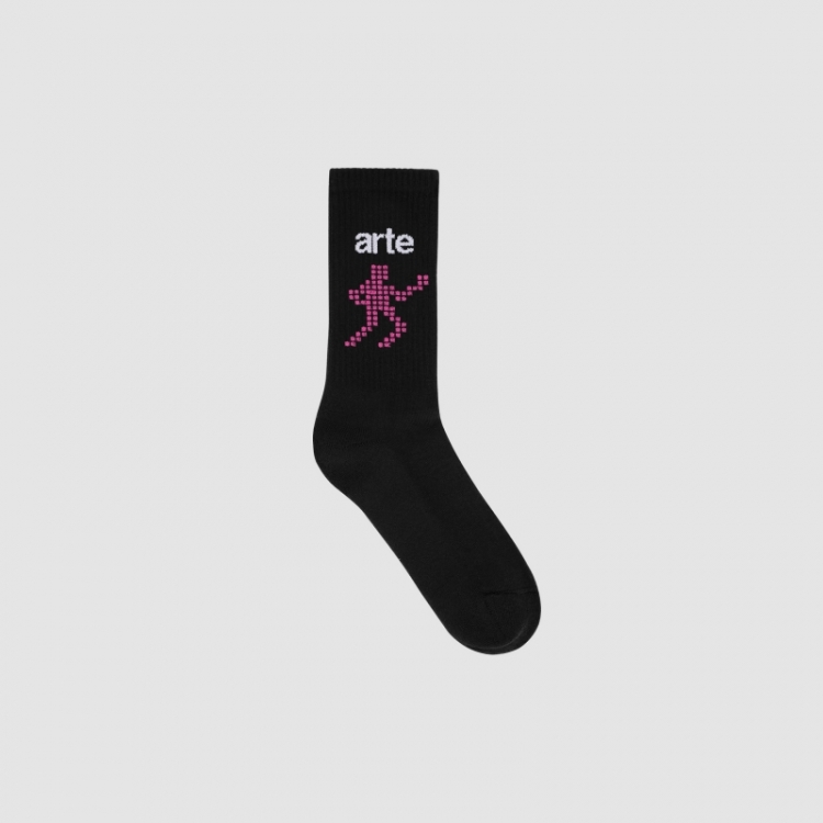 Arte Runner Socks - Black