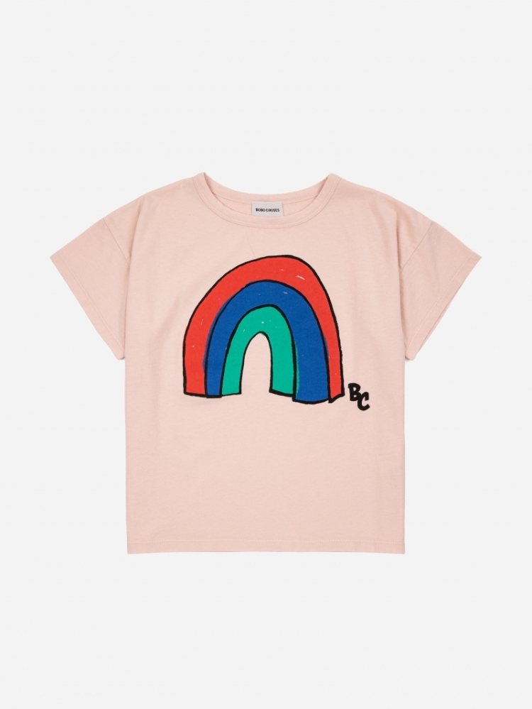Rainbow T-shirt - PINK
