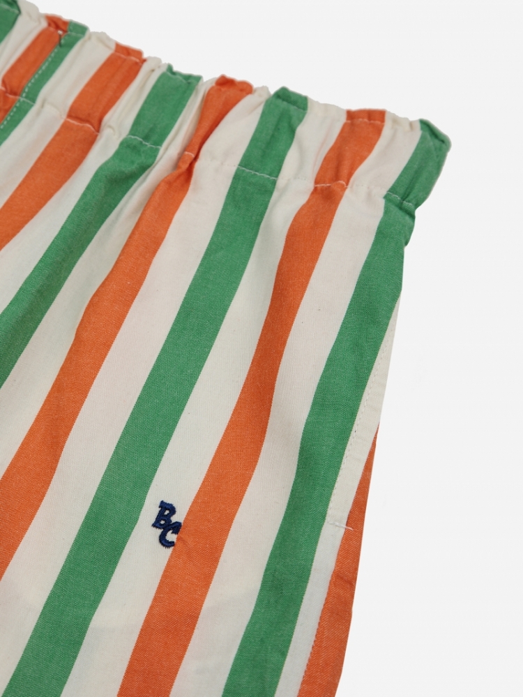 Vertical Stripes woven pants - MULTI
