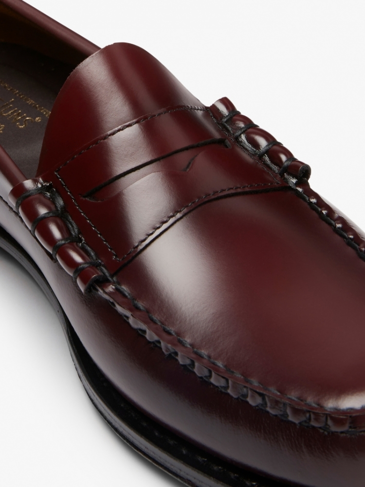 Larson Moc Penny 0NN Wine Lthr