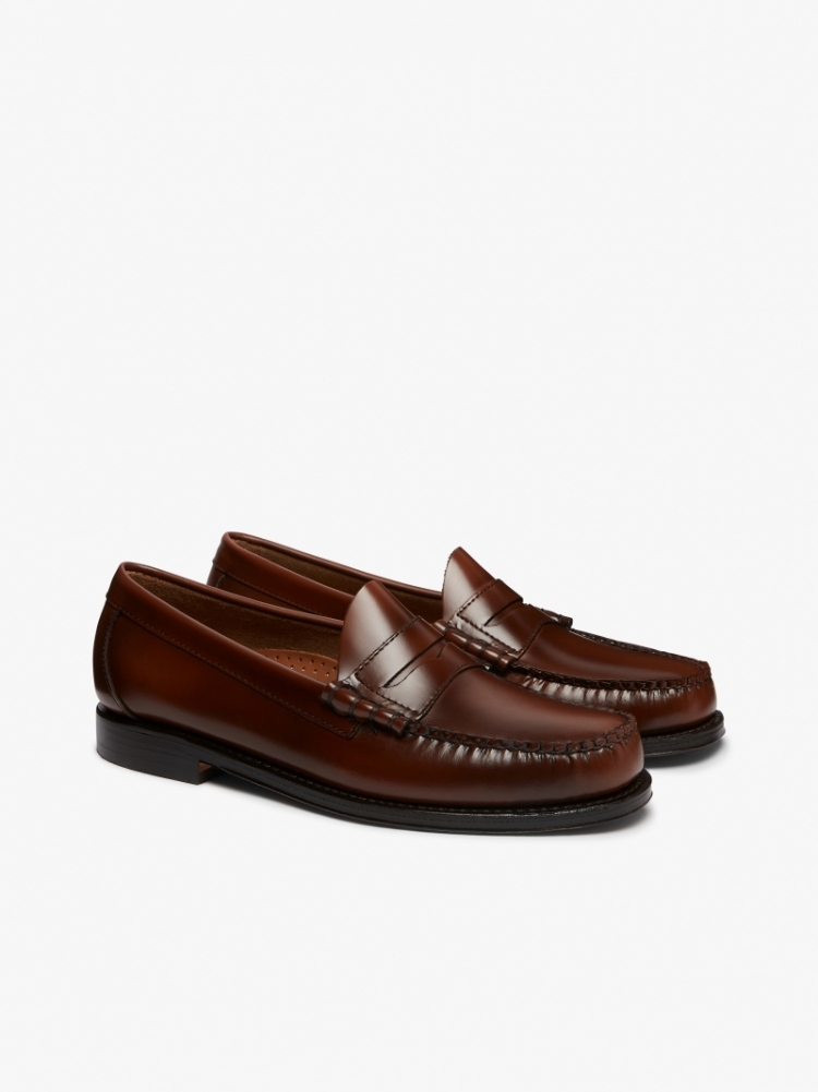 Larson Moc Penny 33 Mid Brown Lt