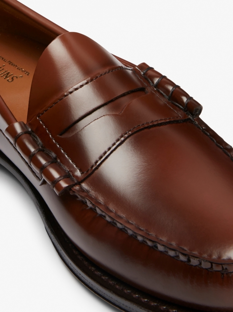 Larson Moc Penny 33 Mid Brown Lt