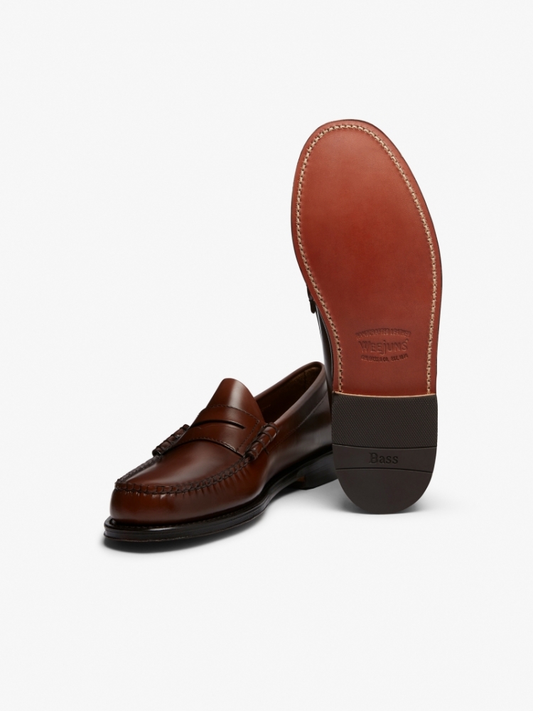 Larson Moc Penny 33 Mid Brown Lt