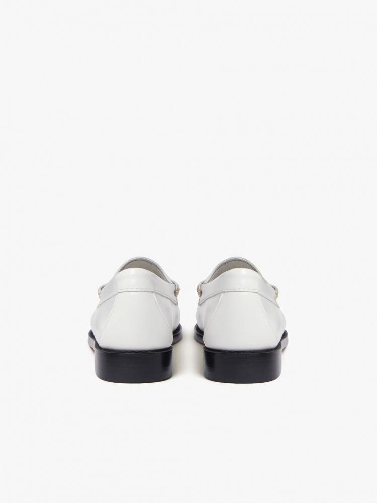 Penny 10 White Lthr w
