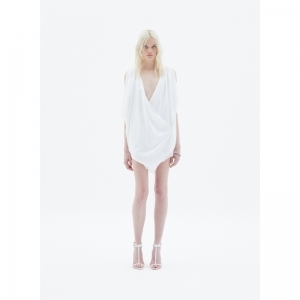 THE ELIANA SEQUINS DRESS - WHITE