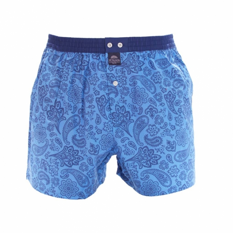 BOXERSHORT - Paisley blue