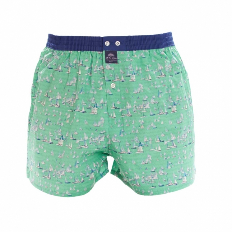 BOXERSHORT - Sailing green