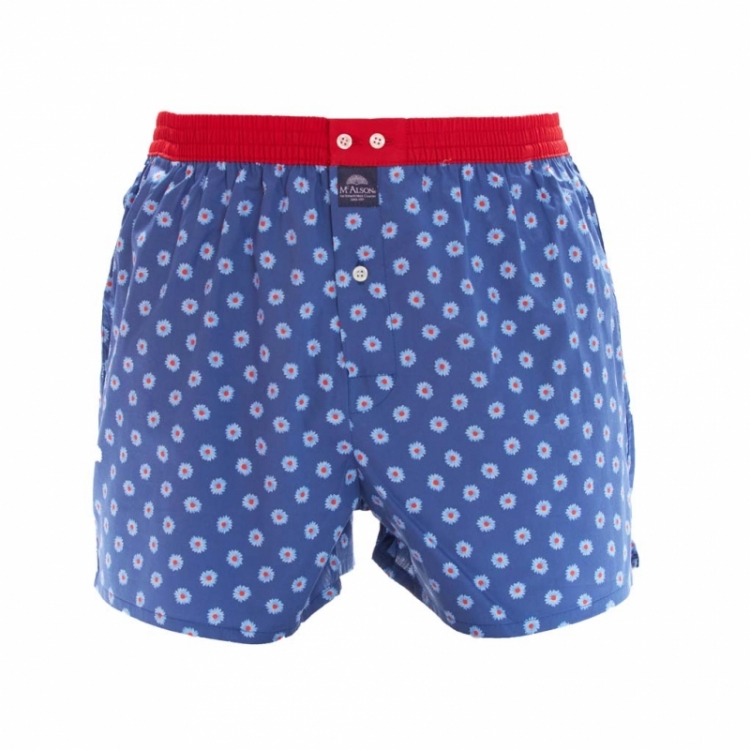BOXERSHORT - Daisies blue