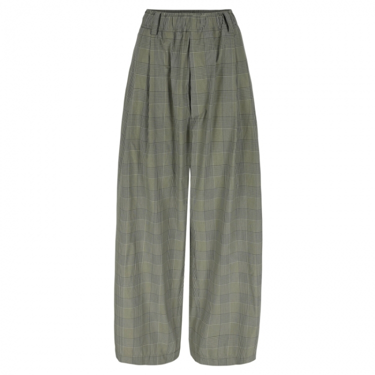 DRAWSTRING CHINO - BLACK/SAND