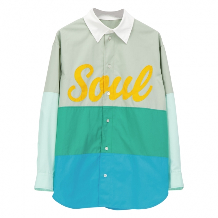 INTARSIA SHIRT - MULTI