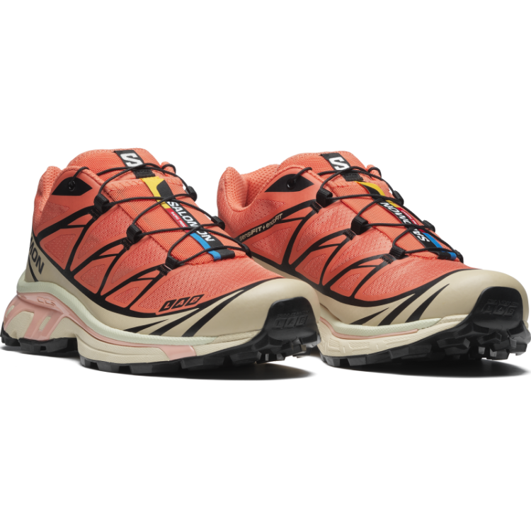 Living Coral/Black/Cem