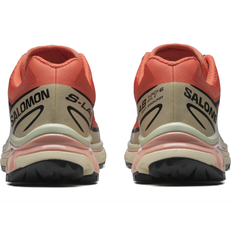 Living Coral/Black/Cem