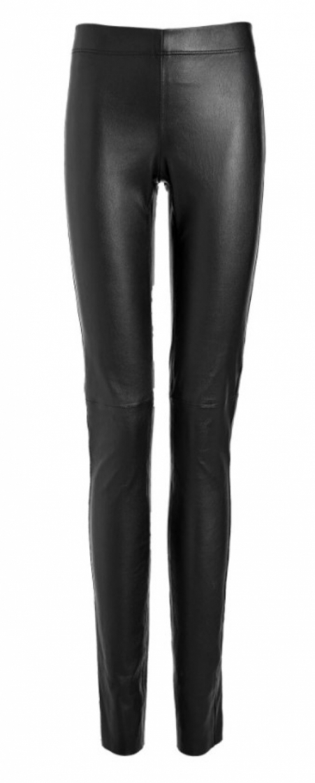 Legging-Pant-Leather Stretch 10 Black