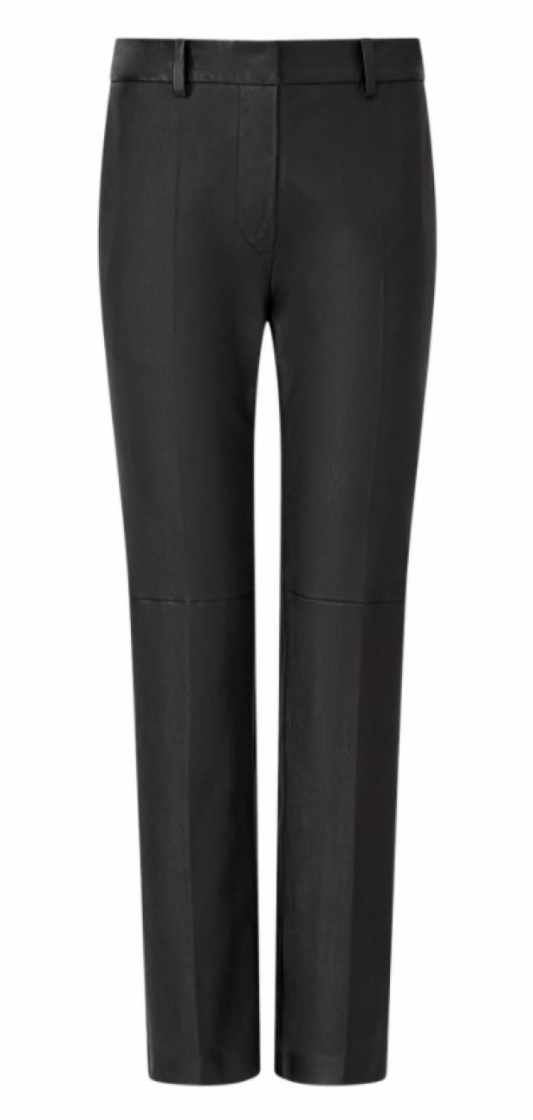 Coleman-Pant-Leather Stretch 10 Black