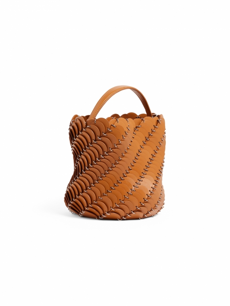 BUCKET MEDIUM P216 COGNAC