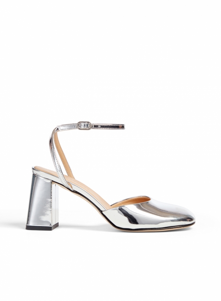 HARLOW PUMP SILVER