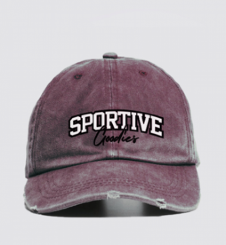 NORTHCAROLINA VINTAGE CAP BURGUNDY