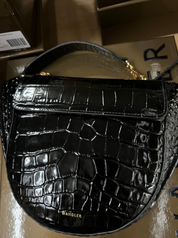 Hortensia Bag Mini 5558 BLK CROCO