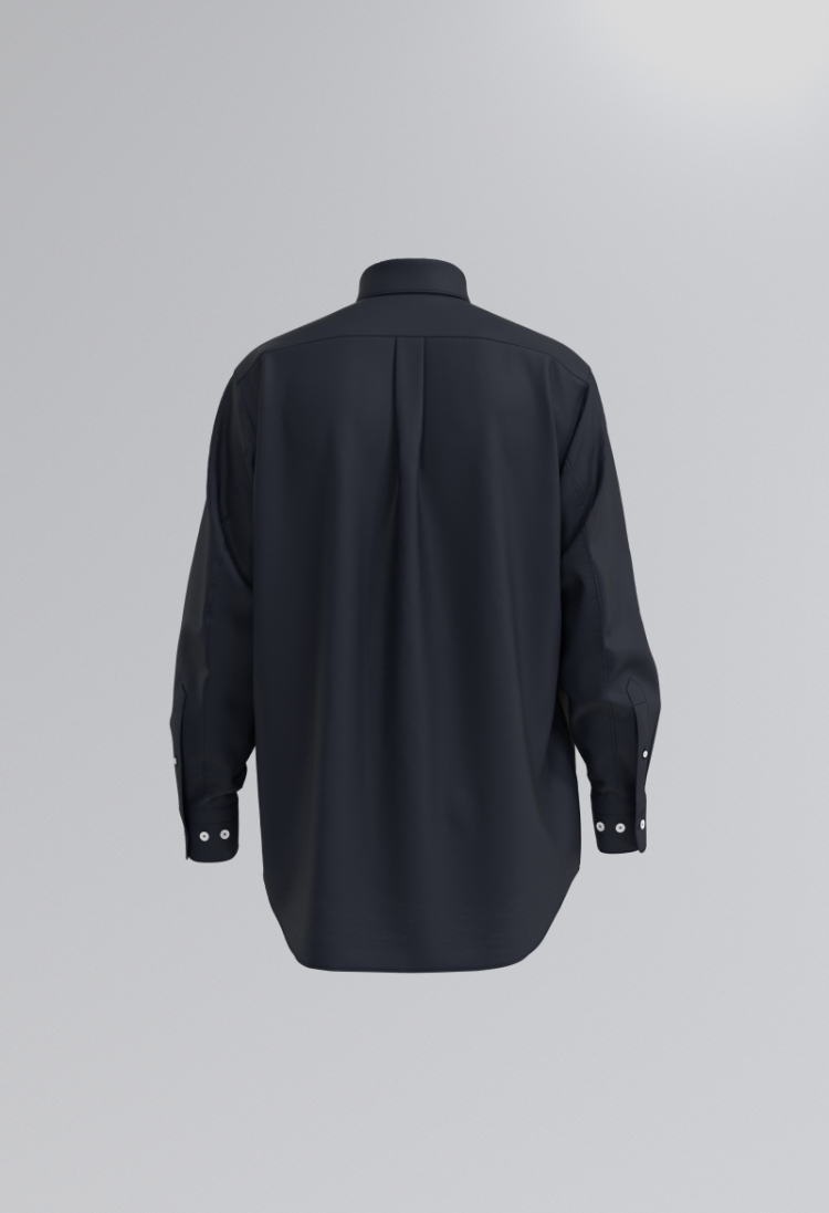 BUTTONED SHIRT - Midnight Blue
