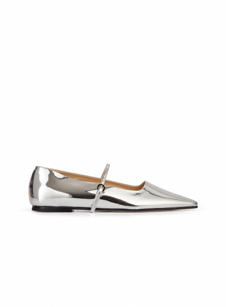 MARY01-MARY JANE SHOE SILVER