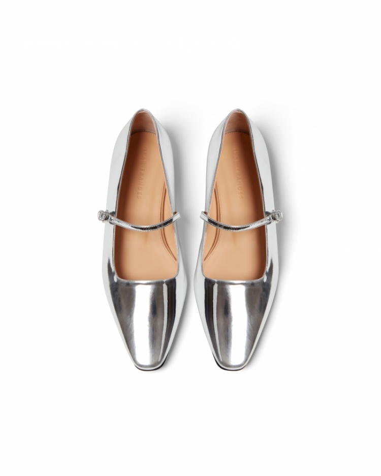 MARY01-MARY JANE SHOE SILVER