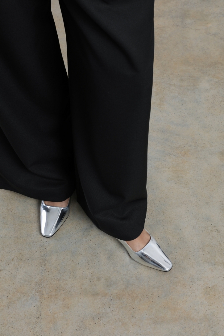 MARY01-MARY JANE SHOE SILVER