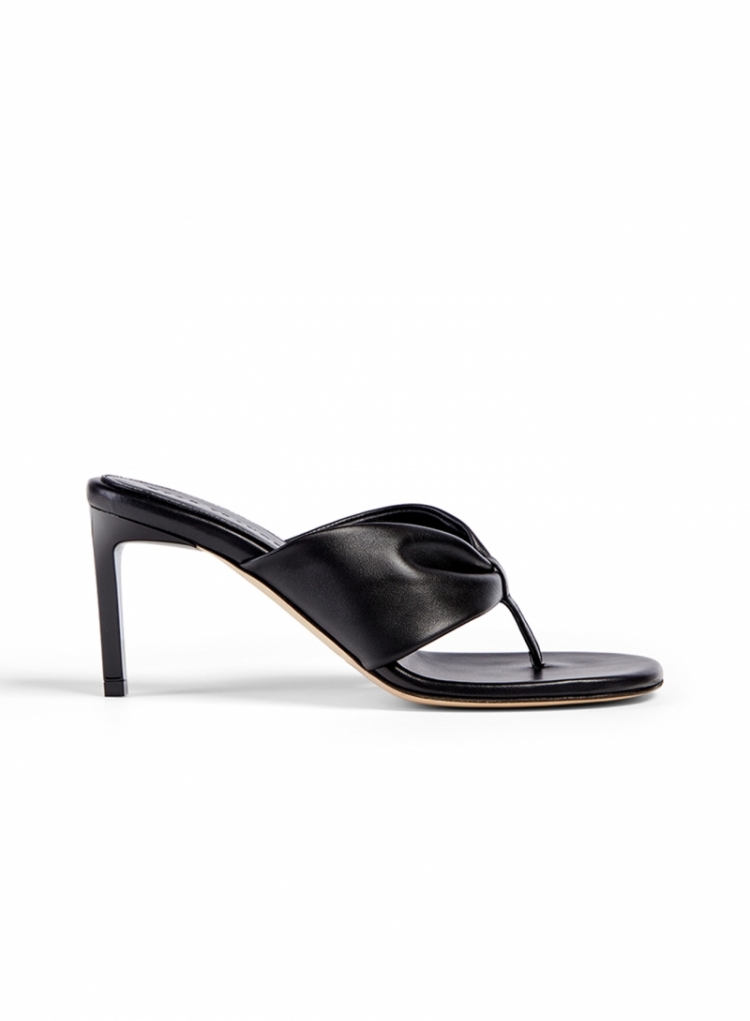 WRAP01- WRAP HEEL BLACK
