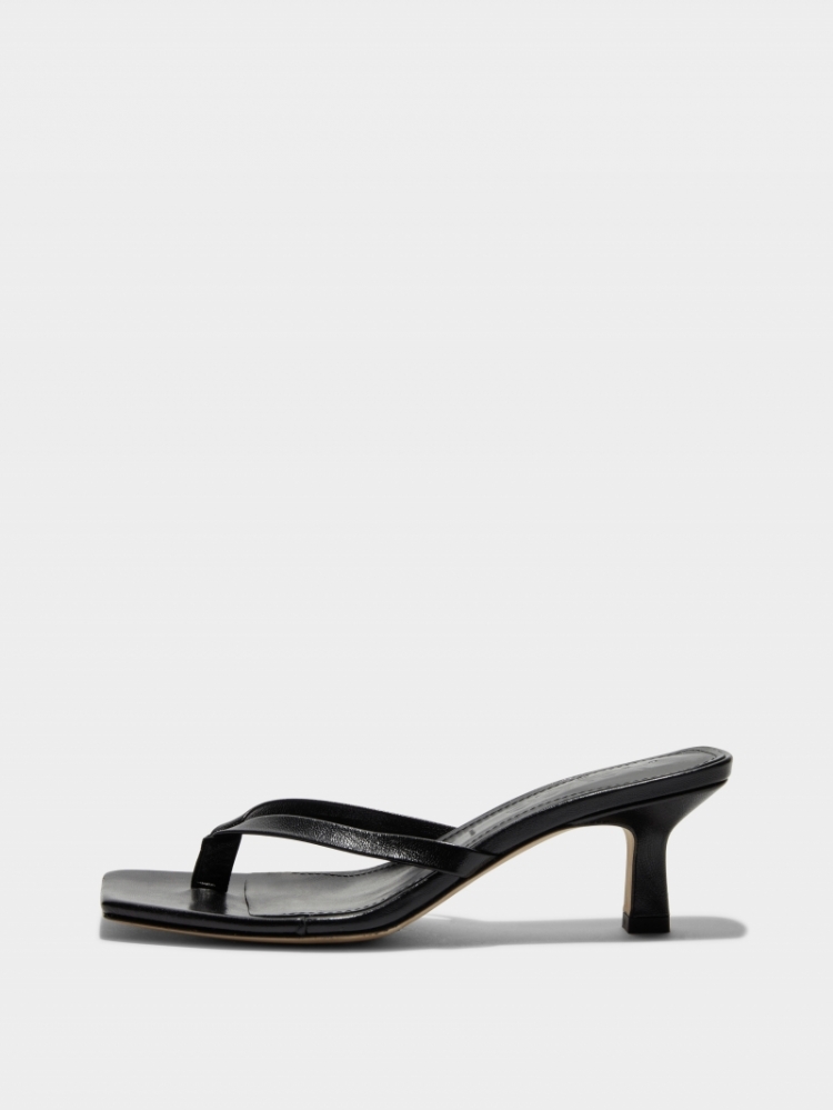 WILMA NAPPA LEATHER Black