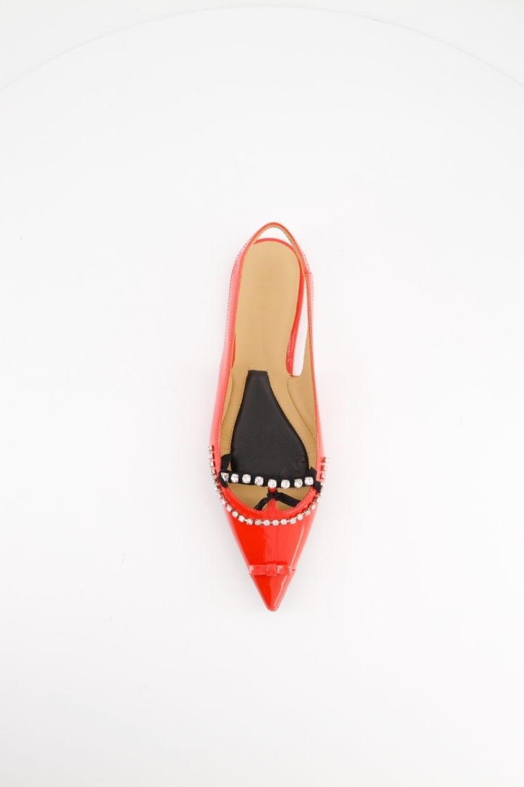 MIKY SLING BACK RED