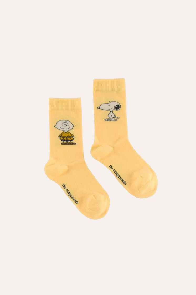 Snoopy and Charlie Socks - MULTI