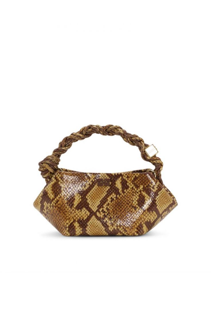 Ganni Bou Bag Mini Snake - Buckthorn Bro