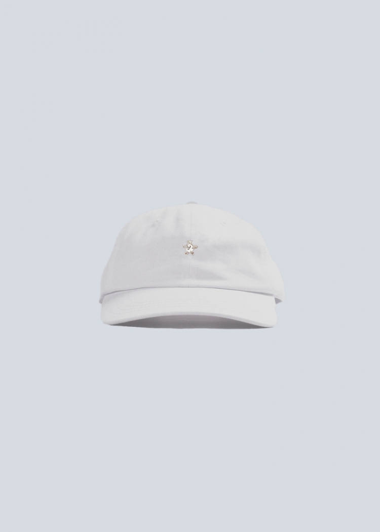Gold Lemon Cap - White