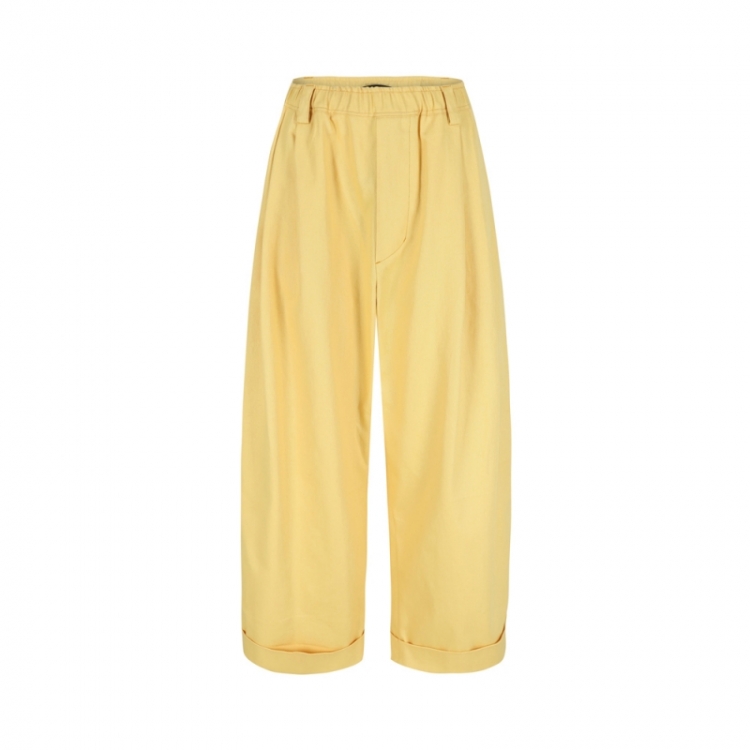 DRAWSTRING CHINO YELLOW