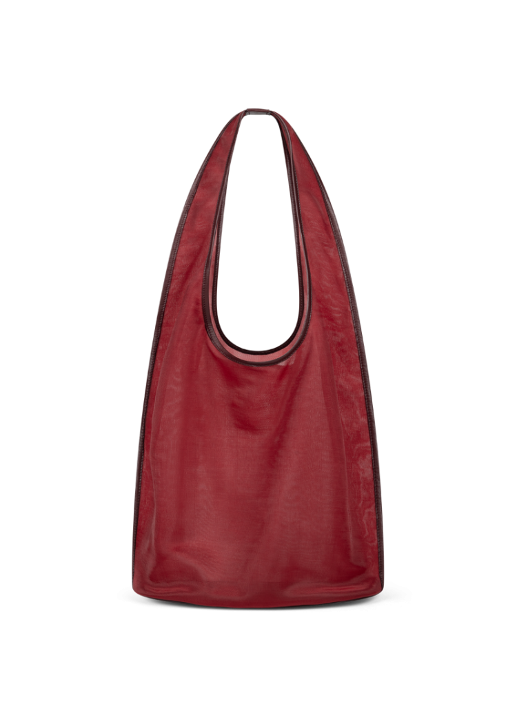 MEDIUM MESH SACHETTO - BORDEAUX
