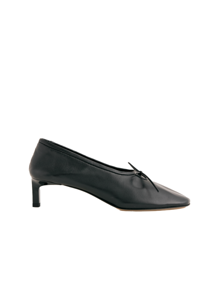 BALLA HIGH VAMP PUMP - BLACK