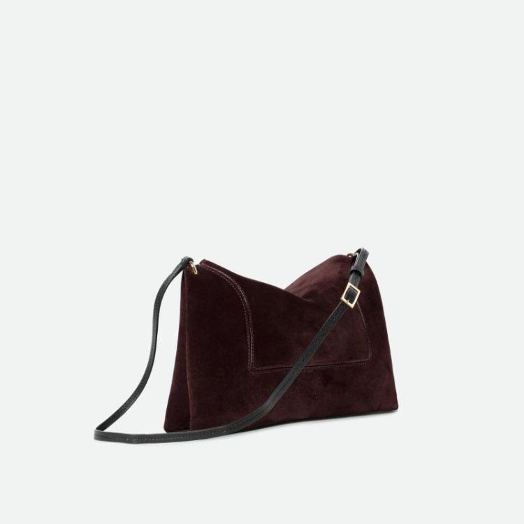 Penelope Slouch Bag 2441 ACAI SUEDE