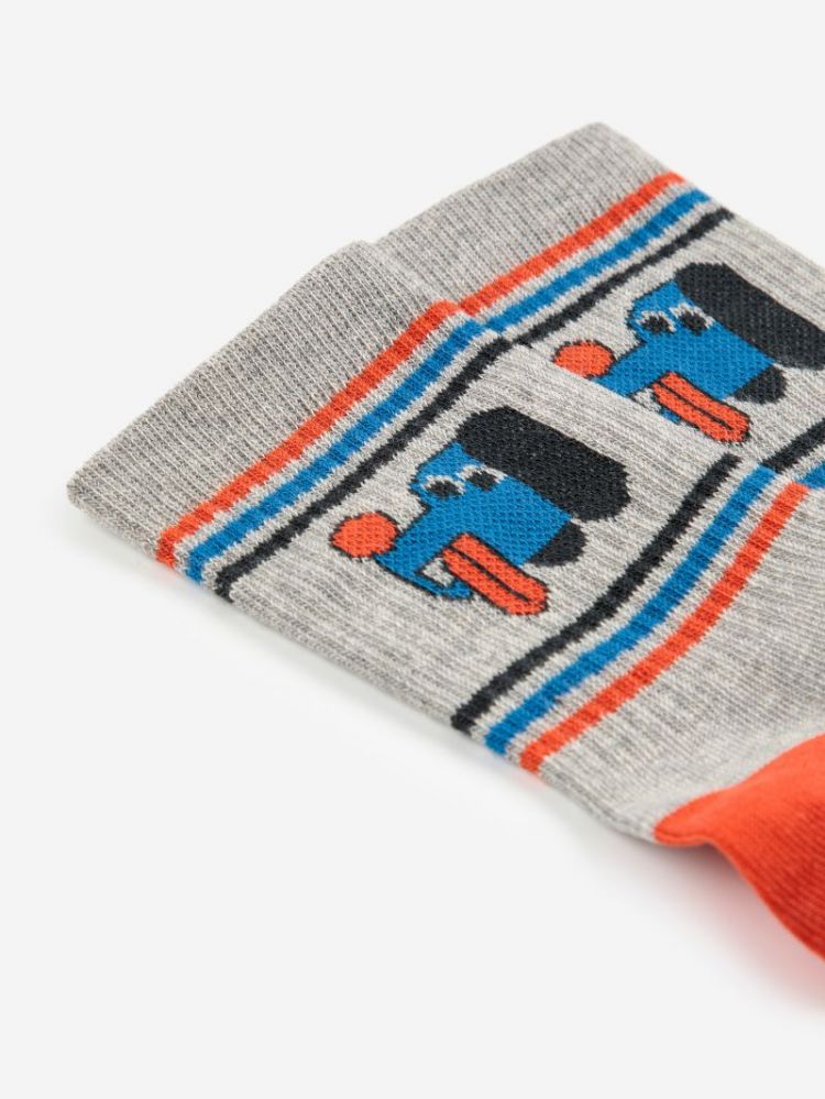 Doggy Mate short socks 41 HEATHER GREY