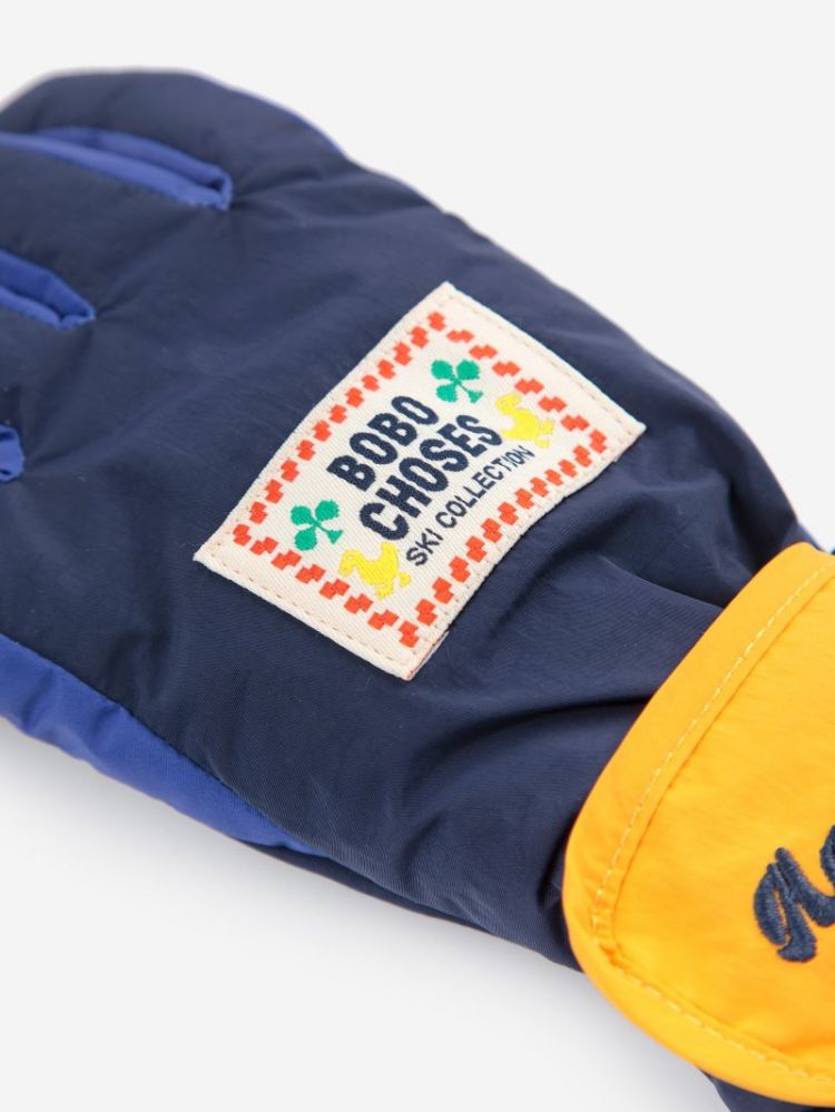 Bobo Choses ski gloves 401 MIDNIGHT BL
