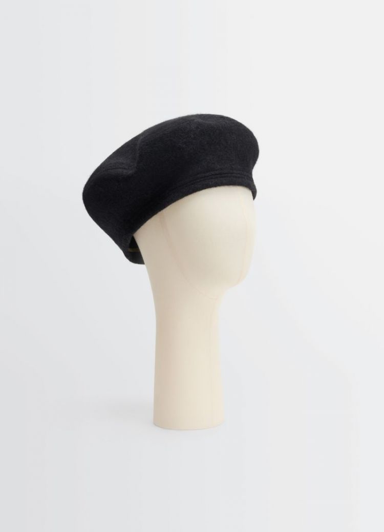 OVERSIZED BERET - BLACK