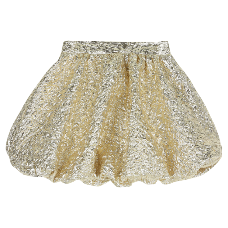 SKIRT 3022 WRINKLE 2999 GOLD