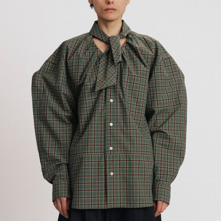 PLAID CHECK - GREEN MULTI
